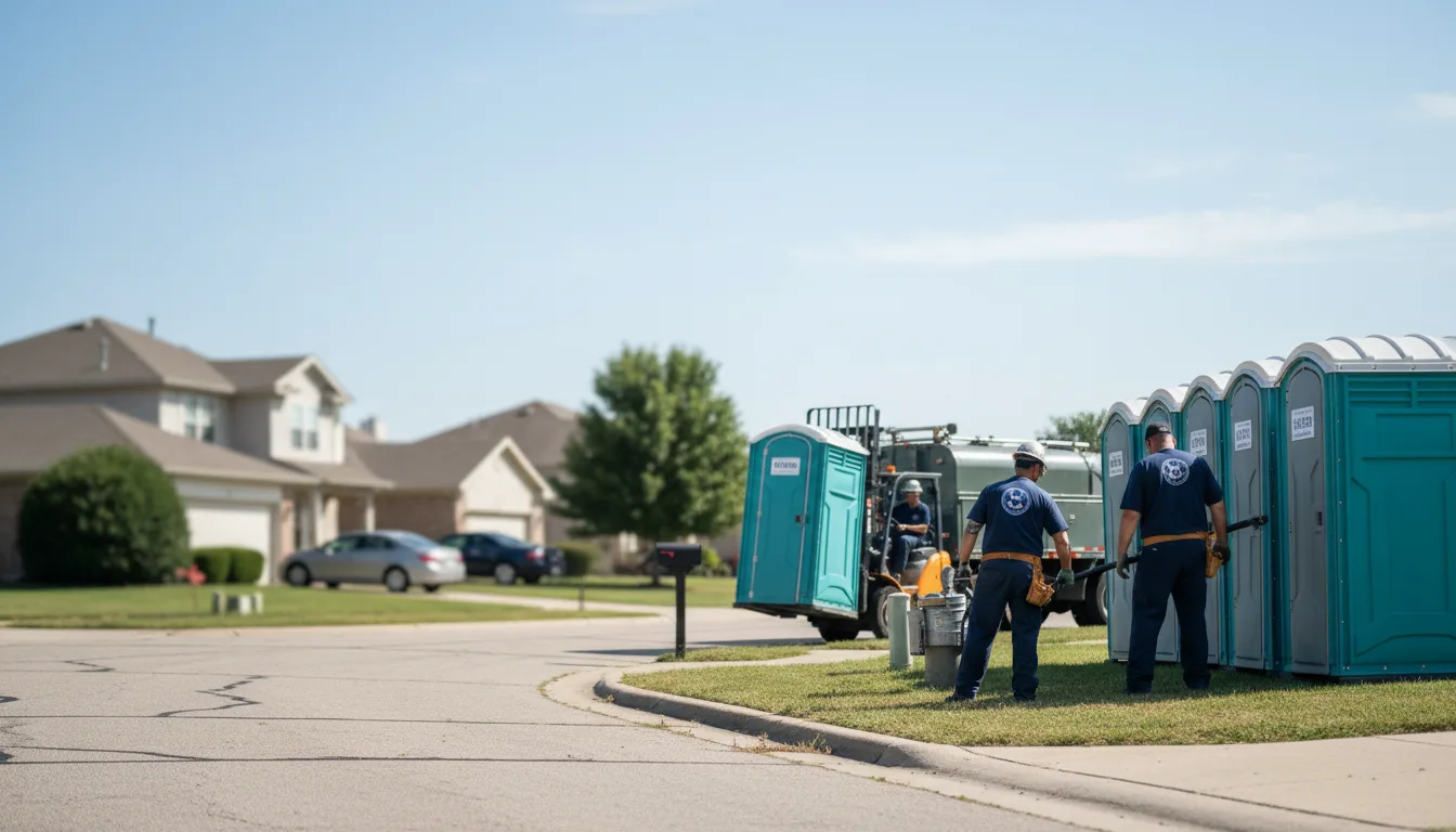 Porta Potty Rental in Elmer, LA near me